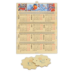 Футляр-календарь – многофункциональная упаковка, которая используется 366 дней в году