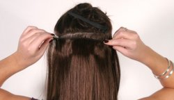 Как прикрепить волосы на заколках?