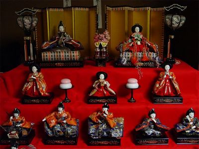 Традиционная японская кукла: нингё