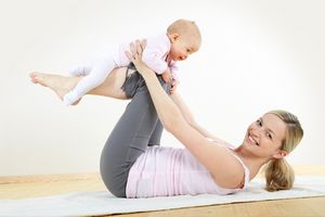 Упражнения после родов для похудения – когда, какие и как. помогают ли упражнения для похудения после родов?